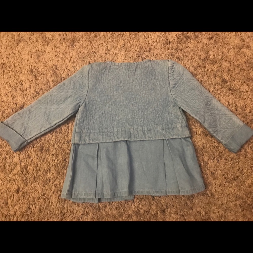Taharai Baby Girl Chambray Jacket - Picture 5 of 6